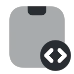 Mobile Programming SVG Icon